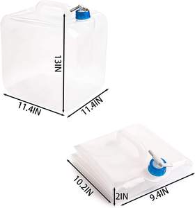 Bidon pliable de 10l 20 litres, sac à <span class=keywords><strong>eau</strong></span> de camping pour support de stockage <span class=keywords><strong>d</strong></span>'<span class=keywords><strong>eau</strong></span> - Product Image 1