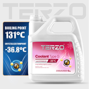 Liquide de refroidissement TERZO type G rouge, antigel, moins 35°C, GB 29743 2023, pour systèmes de refroidissement automobile - Product Image 5