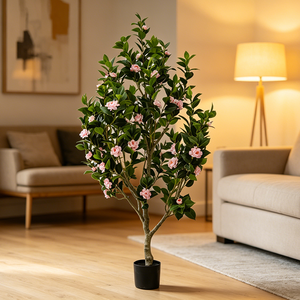 Árbol de Camelia Artificial de Plástico al por Mayor, Tamaño Personalizado, Decoración para el Hogar, Graduación, Ecológico, Impermeable - Product Image 6