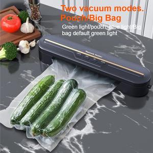 Nueva Máquina de Envasado Digital Multifuncional de Escritorio para el Hogar con 10 Bolsas de Vacío para Alimentos, Almacenamiento de Alimentos, Succión Externa - Product Image 5