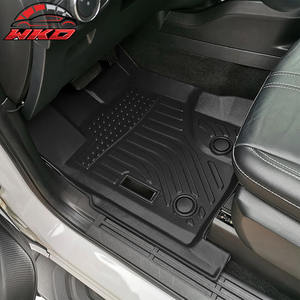 Alfombrillas de TPE para Ford Ranger 2019-2023 Super Crew Cab, para todas las estaciones, 3 piezas, moldeadas en 3D, impermeables - Product Image 5