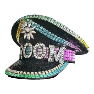 Sombrero de Capitán Steampunk con Pedrería y Logotipo Personalizado, Bajo MOQ, Ideal para Festival de Minstrels y Tweede Nieuwjaar - Product Image 4
