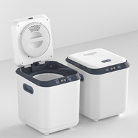 Machine à Compostage Portable pour Déchets Organiques 2,5 L avec Contrôle des Odeurs – Broyeur de Déchets Alimentaires
