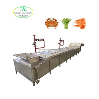 China Zeevruchten & Fruit/Groente Plc Gecontroleerde Motor-Aangedreven 3.0kw Stoomblancheermachine