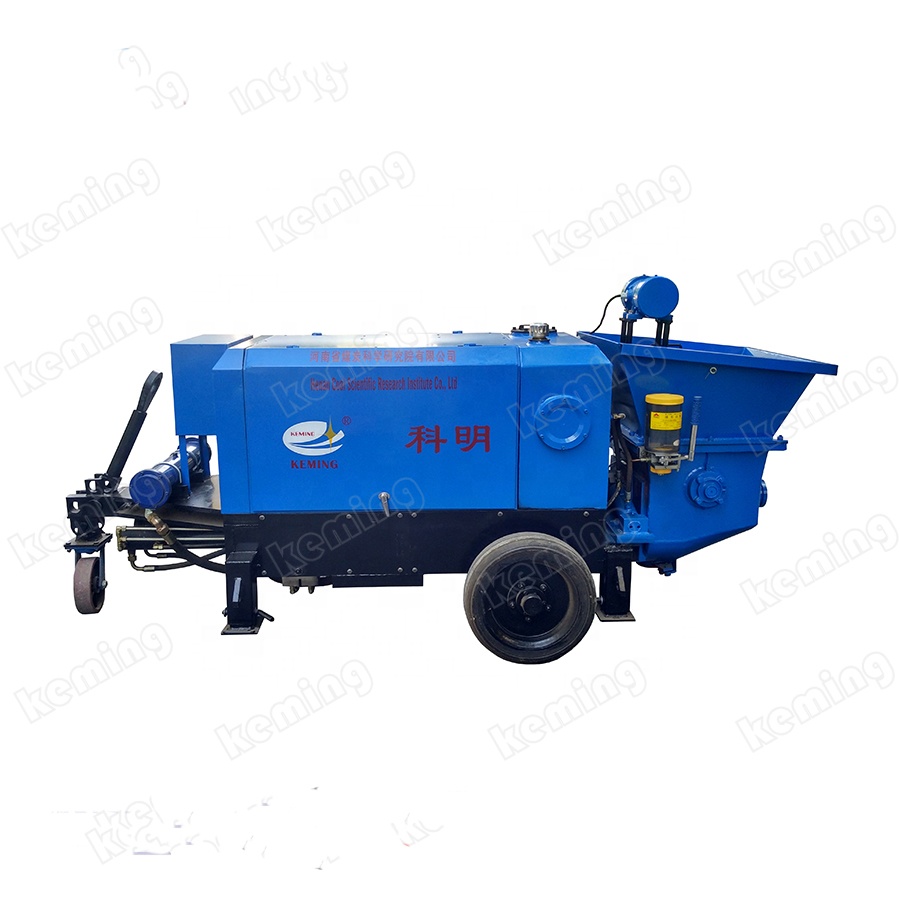 Китай, Shotcrete, конвейерная труба 30 м, дизельный двигатель, бетононасос 44 кВт для использования в бассейне Shotcrete