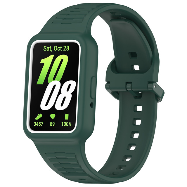 New Trending Cheap Durable Sport Smart Watch Strap for Samsung Galaxy Fit 3 Replacement Silicone Fashion Smart Watches Band