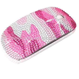 High Quality Rhinestone Wireless Computer Mouse