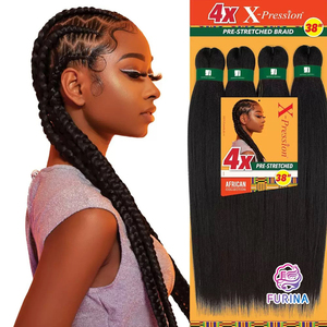 Extension facili <span class=keywords><strong>trecce</strong></span> per <span class=keywords><strong>capelli</strong></span> Pre-allungate di espressione <span class=keywords><strong>trecce</strong></span> a trama singola all'ingrosso extension per <span class=keywords><strong>capelli</strong></span> africani - Product Image 1