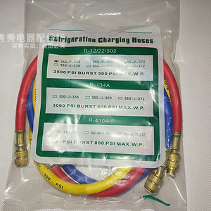 Manómetro de Carga de Refrigerante JUTYN, Manómetros Dobles R22R134, Manómetro de Presión de Aire Acondicionado para Uso Residencial y Automotriz - Product Image 4