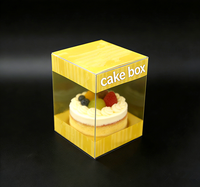 Boîtes cadeaux en plastique PET de qualité supérieure, emballage rectangulaire idéal pour les gâteaux, les pâtisseries et les friandises