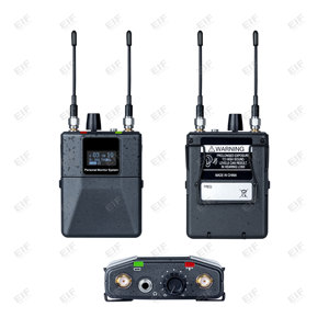 PSM300 Wireless In-Ear Monitor System Professional Wireless IEM 50-70 <b>Meters</b> Range Stereo Monitoring for Band Singers Concert - Product Image 4