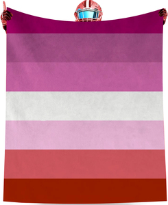 Lgbt Regenboog Trots Flanellen Deken Lederen Latex En Bdsm Trots Regenboog Vlag Variant Flanellen Sierbed Sofa Deken - Product Image 3