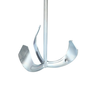 Cuchilla mezcladora de acero inoxidable para taladro, accesorio agitador de vástago recto - Product Image 2