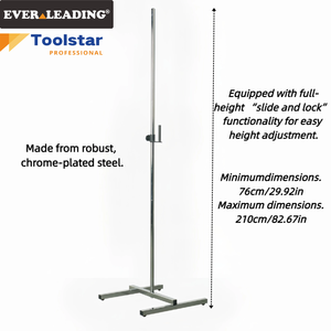 Support <span class=keywords><strong>de</strong></span> séchage <span class=keywords><strong>de</strong></span> peinture infrarouge à hauteur réglable, base croisée robuste, pour la réparation <span class=keywords><strong>de</strong></span> carrosserie automobile - Product Image 1