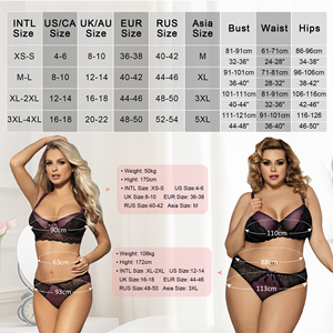 Custom Logo Transparent Sexy <strong>Purple</strong> Push-up Bras Panties <strong>Set</strong> Women's Breathable <strong>Lingerie</strong> with Lace Bow Decoration Mesh Material - Product Image 2