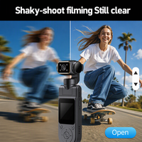 Kamera Portabel 4K Sudut Lebar 130 WiFi dengan Sensor CMOS dan Apertur F2.0 Cocok untuk Perekaman dan Perjalanan Kamera Saku