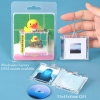 SUNSHING personnalisé Mini NFC CD porte-clés disque vinyle breloque CD Album étui porte-clés Smini NFC musique porte-clés ensemble