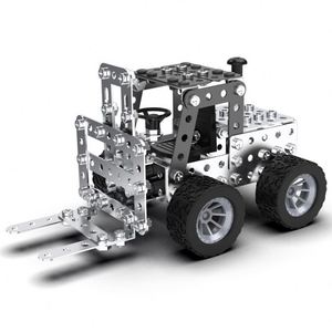 Juguete de Construcción para Niños y Adultos, Modelo 3D de Excavadora, Camión Metálico, Grúa, Bulldozer, Pala, Montacargas - Product Image 1