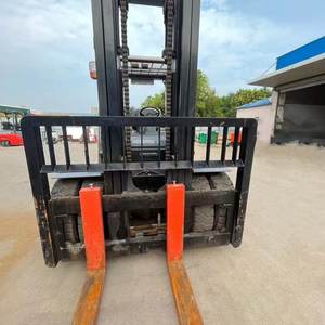 Montacargas de Combustión Interna Usados para Maquinaria de Construcción de Almacenes, para <span class=keywords><strong>Toyota</strong></span> <span class=keywords><strong>FD80</strong></span>, <span class=keywords><strong>8</strong></span> Toneladas, 4m, para Movimiento de Tierras, Gas Licuado LPG - Product Image 3