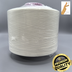 2025 Top nhà máy bán hàng xoắn sợi 100d-600tpm bán ngu si đần độn tươi sáng màu trắng đen <span class=keywords><strong>FDY</strong></span> polyester sợi cho may và nhãn - Product Image 4