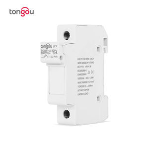 TONGOU <span class=keywords><strong>Fusible</strong></span> PV 1 pôle 1000V <span class=keywords><strong>15A</strong></span> <span class=keywords><strong>Fusible</strong></span> CC avec porte-<span class=keywords><strong>fusible</strong></span> pour la protection du système solaire photovoltaïque 10x38mm - Product Image 3