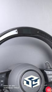 Volant de voiture en fibre de carbone pour <span class=keywords><strong>Audi</strong></span> R8 <span class=keywords><strong>TT</strong></span> Mk2 <span class=keywords><strong>Mk3</strong></span> B8 <span class=keywords><strong>RS</strong></span> TTS TTRs RS3 RS6 RS4 RS5 RS7 A3 D3 A4 A5 A6 C6 A7 A8 A1 Q3 Q5 Q7 - Product Image 5