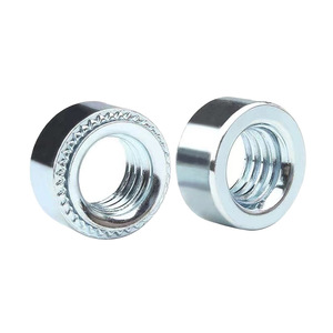 Écrou à sertir de précision Jingguang en acier au carbone zingué à tête moletée, norme IFI, niveau 8.8 - Product Image 4