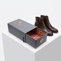 Scatola per Scarpe di Lusso Personalizzata con Cassetto Rigido, Scatola Scorrevole in Cartone Ondulato per Spedizioni e Invii Postali