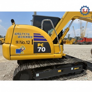Excavadora Komatsu PC70 Usada, Calidad Premium con 85% de Piezas Originales y Pocas Horas de Trabajo, en Venta para Renovación Municipal - Product Image 6