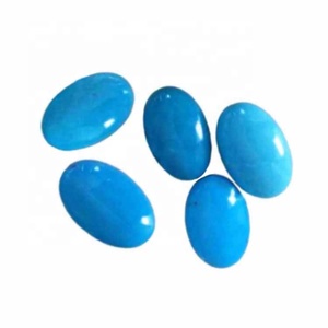 Eccellente Naturale Blu Turchese Rame OV Forma Della Pietra Preziosa Cabochon Per Monili - Product Image 4