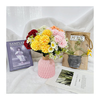 Une sorte de fleur appelée DaisyPromise Haute Qualité 6-Head Single Stem Artificial Loose Flowers Wedding Christmas Graduation