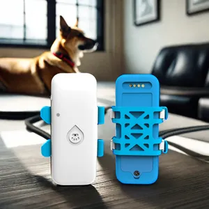 Mini 2G GPS Locator Pet GPS Tracker Remote Monitoring Anti-Lost Device with GSM GPRS LBS Positioning Mode WiFi Features Dog Cat