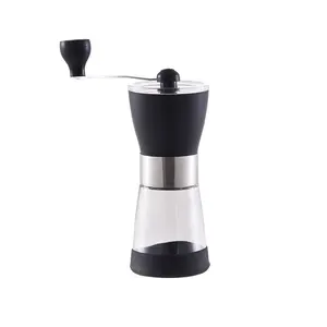 लोकप्रिय पेशेवर इतालवी एस्प्रेसो गड़गड़ाहट कॉफी मिलिंग मिनी मैनुअल पोर्टेबल कॉफी बनाने की मशीन