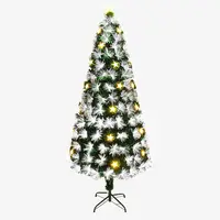 Árvore de natal artificial, 80 cm - 600 cm, prelit, árvore de natal, com luz led, para decoração de natal