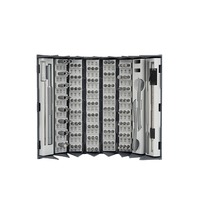 Set Obeng Presisi 128 in 1 Baja Chrome Vanadium Alat Perbaikan Ponsel Untuk Perawatan Smartphone Komputer Laptop