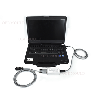 Outil de diagnostic pour chariot élévateur TOYOTA BT + ordinateur portable CF53, interface de diagnostic TruckCom CANUSB CPC-USB ARM7 EMS - Product Image 1