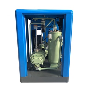 Máquina de tornillo de frecuencia <span class=keywords><strong>variable</strong></span> de fuente de alimentación de gas JUFeng 8-10bar con imán permanente de voltaje de 380V para entornos más silenciosos - Product Image 2