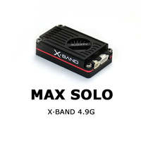 Récepteurs et émetteurs RF FPV Open Fly PFLY Solo Max X BAND 4.9GHz/5.8GHz VTX 2.5W 8CH longue portée pour drone de course 60g