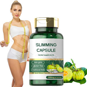Capsules énergétiques Garcinia Cambogia Capsules de perte de poids Booster du métabolisme Complément alimentaire Extrait de Garcinia Cambogia Capsules amincissantes - Product Image 1