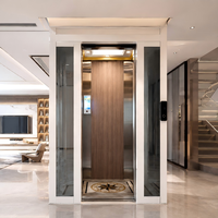 Ascenseur Commercial et Résidentiel à Traction pour Villa, Hôtel, 6 à 8 Personnes, pour 2 à 8 Étages