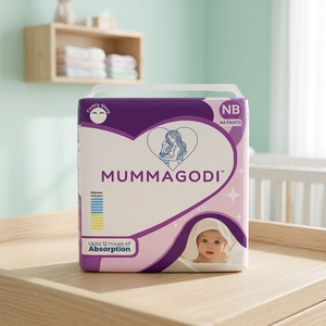 Pañales para Bebé MUMMAGODI, Talla NB, Hasta 5 kg, 44 Unidades, 12 Horas de Absorción, Indicador de Humedad, Ultra Suaves, Premium, Pañales al por Mayor - Product Image 3