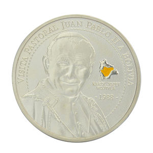 Perlengkapan suvenir <span class=keywords><strong>24k</strong></span> baja tahan karat emas murni Liberty kustom 2D/3D koin logam - Product Image 4