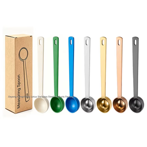 Cuchara Medidora de Acero Inoxidable 304 con Logotipo Personalizado, 5g 10g 15g 20g 30g, Cuchara para Polvo de Proteína y Suplementos - Product Image 1