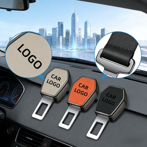 Hebilla de Cinturón de <span class=keywords><strong>Seguridad</strong></span> Portátil de Alta Calidad para Automóvil, Clip Ligero para Cinturón de <span class=keywords><strong>Seguridad</strong></span>, Fácil de Usar, Hebilla con Logotipo de Automóvil - Product Image 1