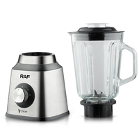 RAF Portable multi-fonction forte puissance haute vitesse en acier inoxydable lame presse-agrumes fruits mélangeur alimentaire électrique mélangeur Machine
