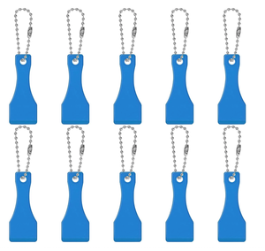 Décapsuleur de bouteille en <span class=keywords><strong>plastique</strong></span> personnalisé avec logo imprimé, porte-clés multifonctionnel, grattoir à loterie - Product Image 1