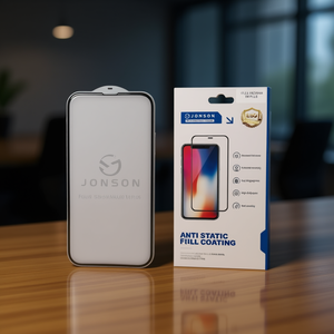 ฟิล์มกันรอยจอแบบเคลือบป้องกันไฟฟ้าสถิตย์ยี่ห้อ Jonson สำหรับ iPhone 13 Pro Max 14 Plus - Product Image 2