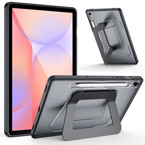 เคสแข็งป้องกันแท็บเล็ตแบบหมุนได้หลายมุม สำหรับ iPad Air5 Air5 12.9 นิ้ว และ Samsung <span class=keywords><strong>Tab</strong></span> A9 Plus S10 <span class=keywords><strong>Lite</strong></span> S11 - Product Image 1