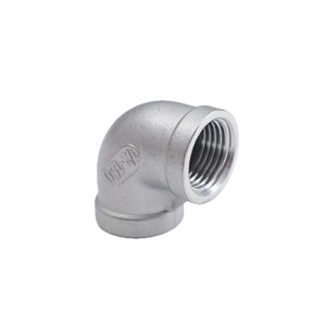 Stainless Steel Forged Internal Thread Elbow 304 Right Angle Connector High Pressure Pipe Fitting - Product Image 3