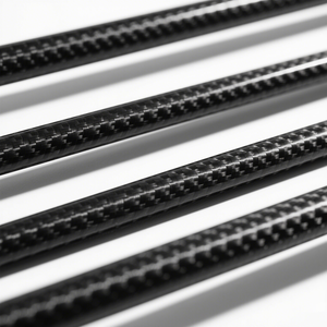 高強度で加工可能なカーボンファイバーチューブパイプ、工場直販で好評販売中 - Product Image 1